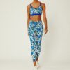Reggiseno con incrocio sulla schiena stampato Reggiseno con incrocio sulla schiena stampato