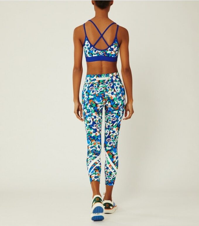 Reggiseno con incrocio sulla schiena stampato Reggiseno con incrocio sulla schiena stampato