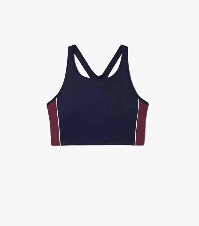 Reggiseno lungo con bordino a contrasto Reggiseno lungo con bordino a contrasto