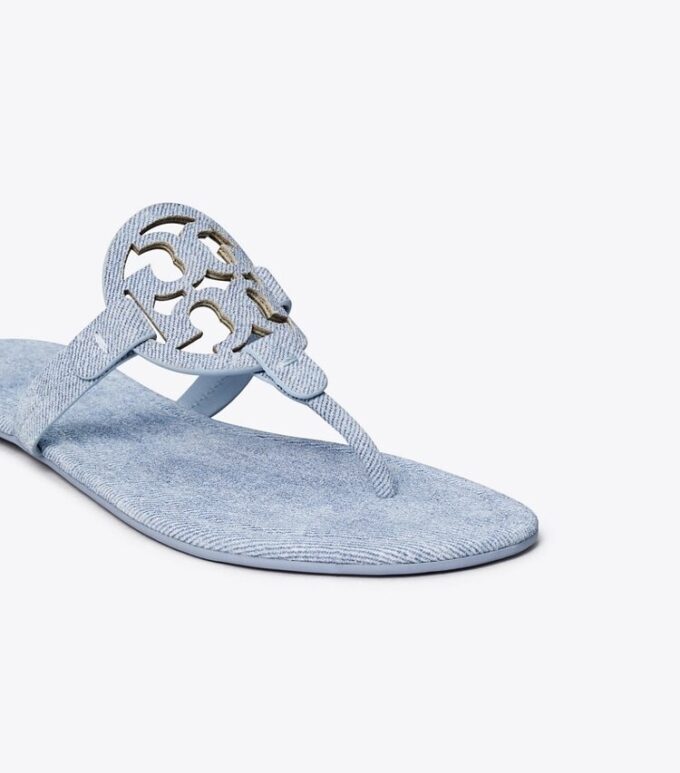 Sandalo Miller in pelle scamosciata stampata