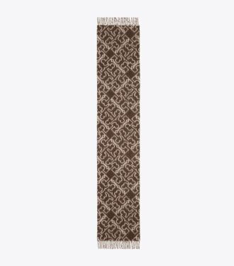 Sciarpa con logo puzzle