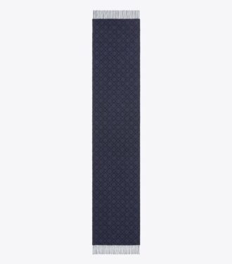 Sciarpa oblunga con T Monogram