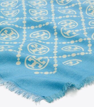 Sciarpa oblunga con T Monogram