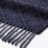 Sciarpa oblunga con T Monogram Sciarpa oblunga con T Monogram
