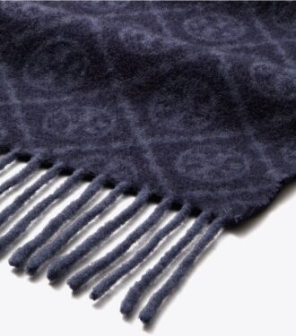 Sciarpa oblunga con T Monogram