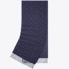 Sciarpa oblunga con T Monogram Sciarpa oblunga con T Monogram