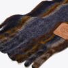 Sciarpa oblunga in mohair