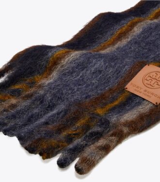 Sciarpa oblunga in mohair