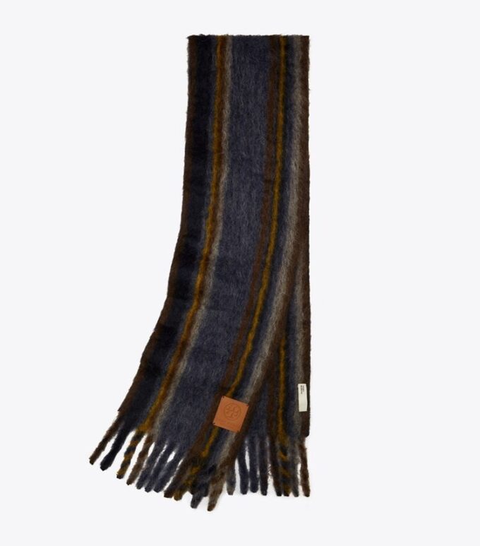 Sciarpa oblunga in mohair