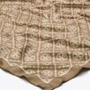 Sciarpa quadrata in seta double-face con T Monogram Sciarpa quadrata in seta double-face con T Monogram
