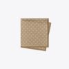Sciarpa quadrata in seta double-face con T Monogram Sciarpa quadrata in seta double-face con T Monogram