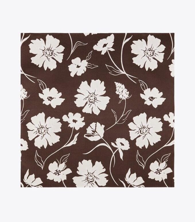 Sciarpa quadrata in seta double-face Daisy Sciarpa quadrata in seta double-face Daisy