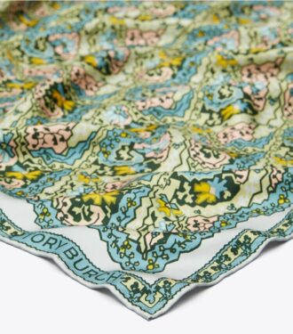 Sciarpa quadrata in seta Dream Paisley