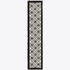 Sciarpa rettangolare con bordo T Monogram
