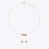 Set collana e orecchini Icon Pavé