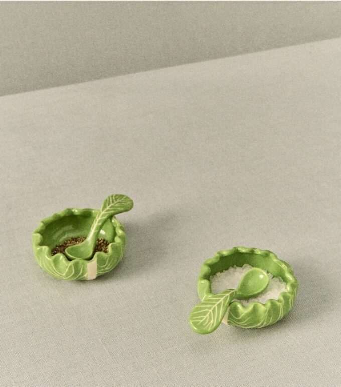Set di 2 saliere Lettuce Ware