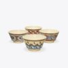 Set di 4 ciotole per zuppa Mochaware Set di 4 ciotole per zuppa Mochaware