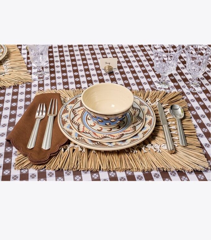 Tovaglia a quadretti, 120″ x 70″