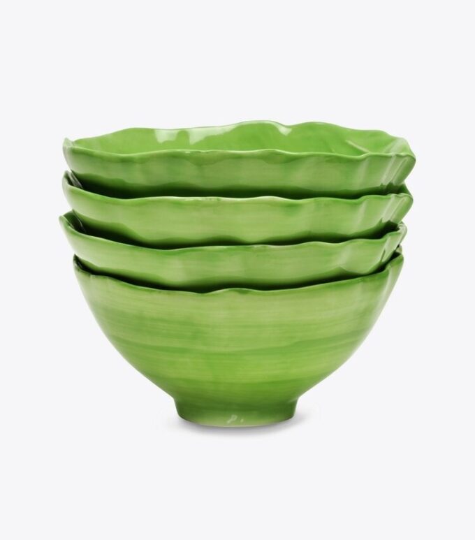 Set di 4 scodelle Lettuce Ware