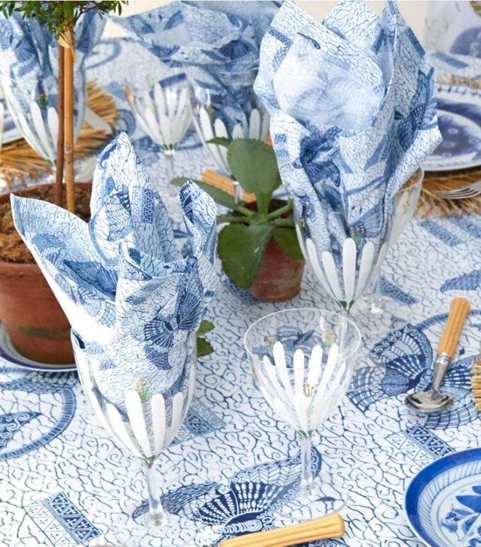 Set di 4 tovagliette Butterfly Batik Set di 4 tovagliette Butterfly Batik
