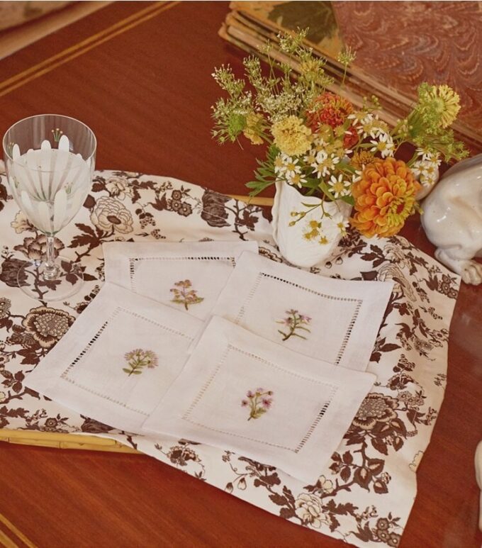 Set di 4 tovagliette Happy Times Bouquet Set di 4 tovagliette Happy Times Bouquet