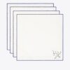 Set di 4 tovaglioli ricamati Jolie Fleur