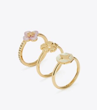 Set di anelli sovrapponibili Forget Me Not