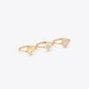 Set di anelli sovrapponibili Forget Me Not Set di anelli sovrapponibili Forget Me Not