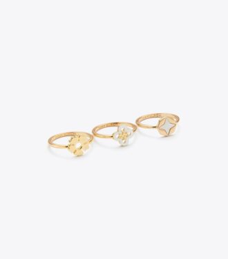 Set di anelli sovrapponibili Forget Me Not