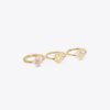 Set di anelli sovrapponibili Forget Me Not