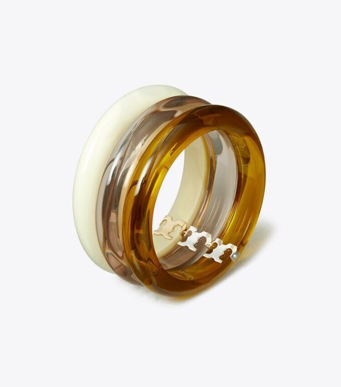 Set di braccialetti in resina