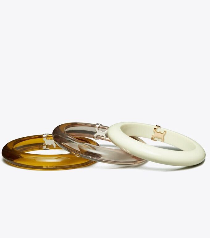 Set di braccialetti in resina