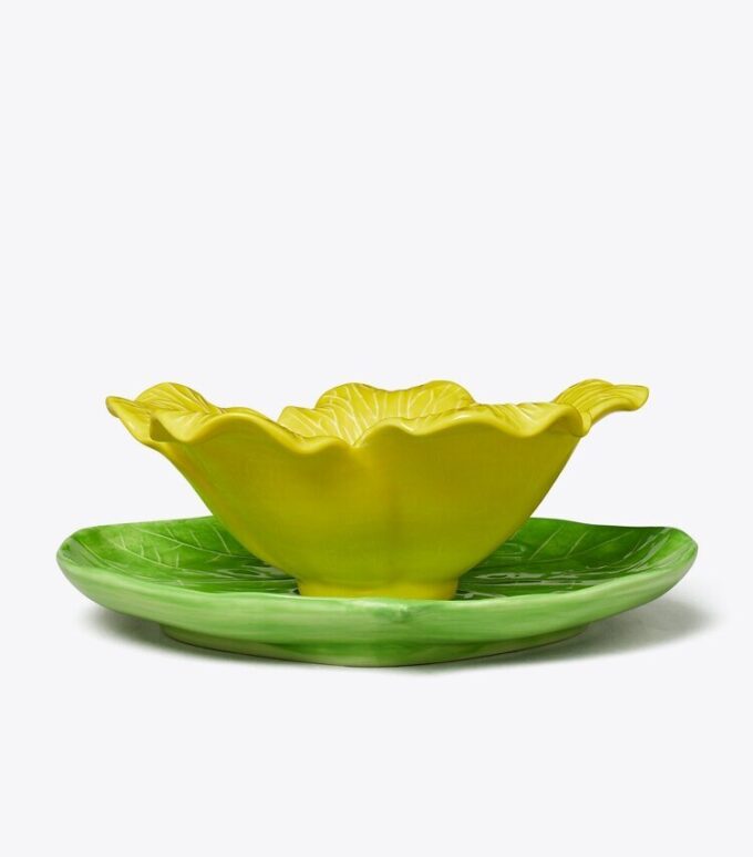 Set di ciotola e piatto Lily Pad Set di ciotola e piatto Lily Pad
