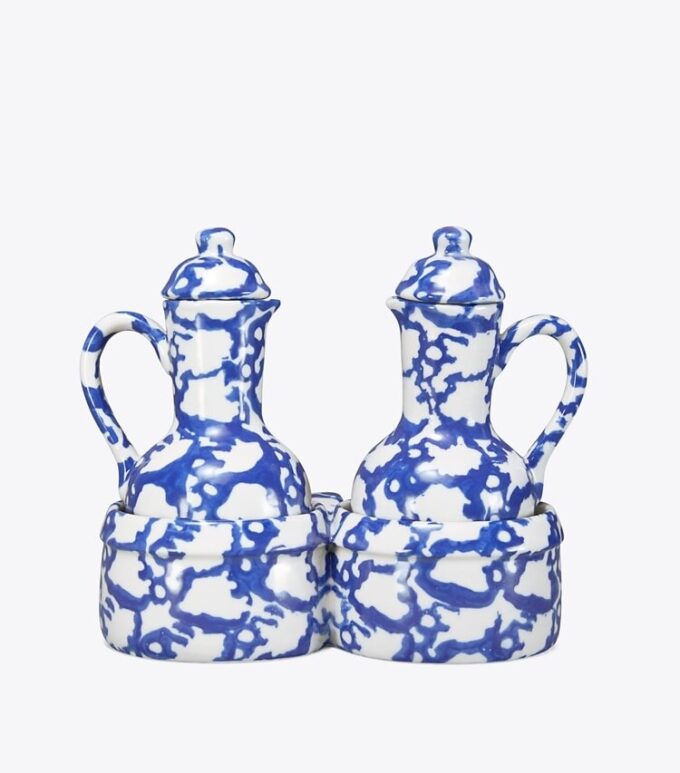 Set per olio e aceto Spongeware Set per olio e aceto Spongeware