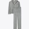 Set pigiama in twill di seta