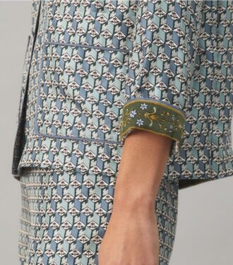 Set pigiama in twill di seta Set pigiama in twill di seta