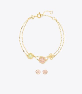 Set regalo bracciale e orecchini Forget Me Not
