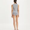 Shorts in viscosa jacquard