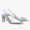 Slingback con punta aperta Slingback con punta aperta