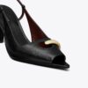 Slingback con punta aperta Slingback con punta aperta
