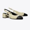 Slingback con punta rinforzata