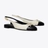Slingback con punta rinforzata