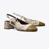Slingback con punta rinforzata
