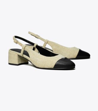 Slingback con punta rinforzata