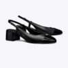 Slingback con punta rinforzata