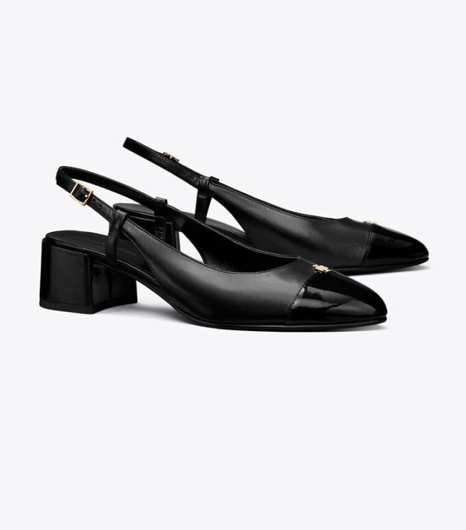 Slingback con punta rinforzata