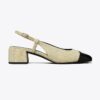 Slingback con punta rinforzata