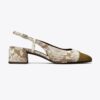 Slingback con punta rinforzata