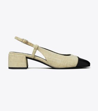 Slingback con punta rinforzata
