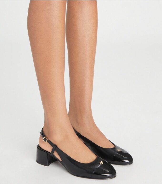 Slingback con punta rinforzata